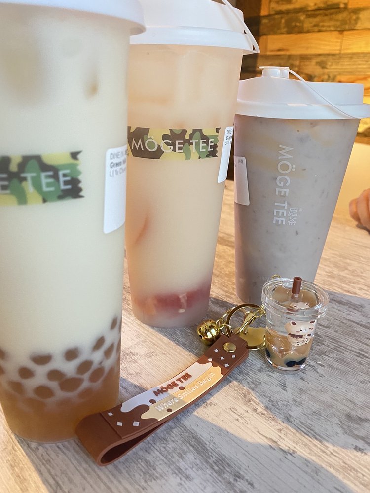 Taro Tofu Pudding Milk Tea