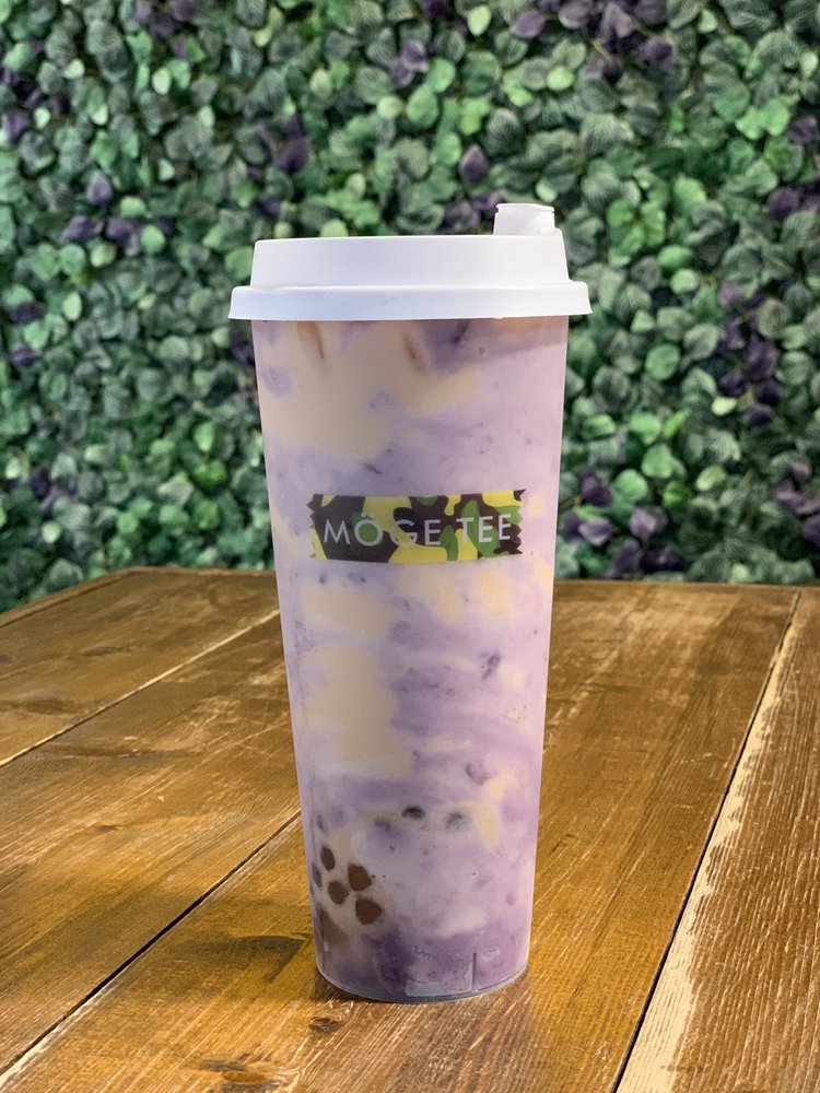 Purple Yam Bubble Milk Tea Zi Shu Zhen Zhu Zang Zang Nai Cha