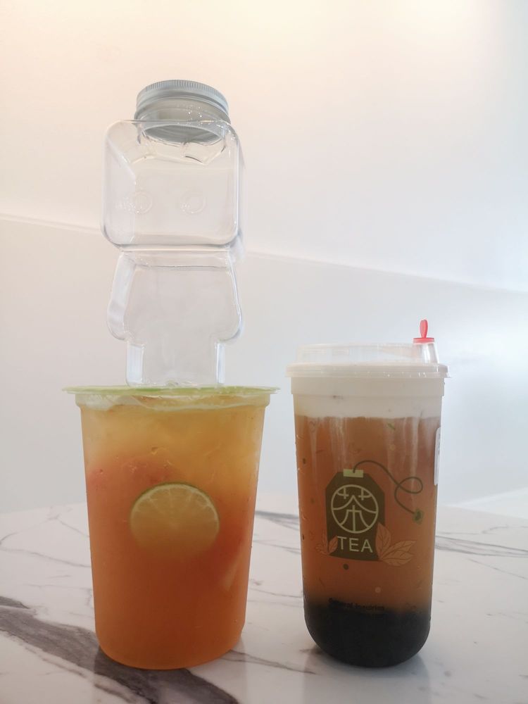 Cheese Cream Jasmine Tea