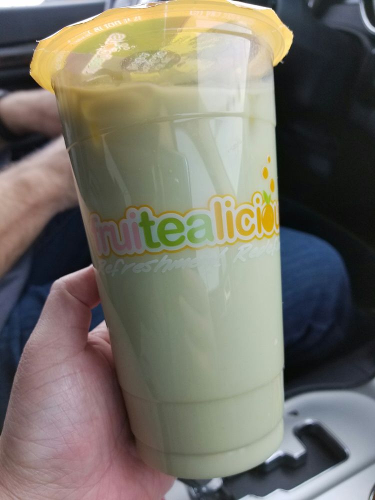 Matcha Almond Milk Tea