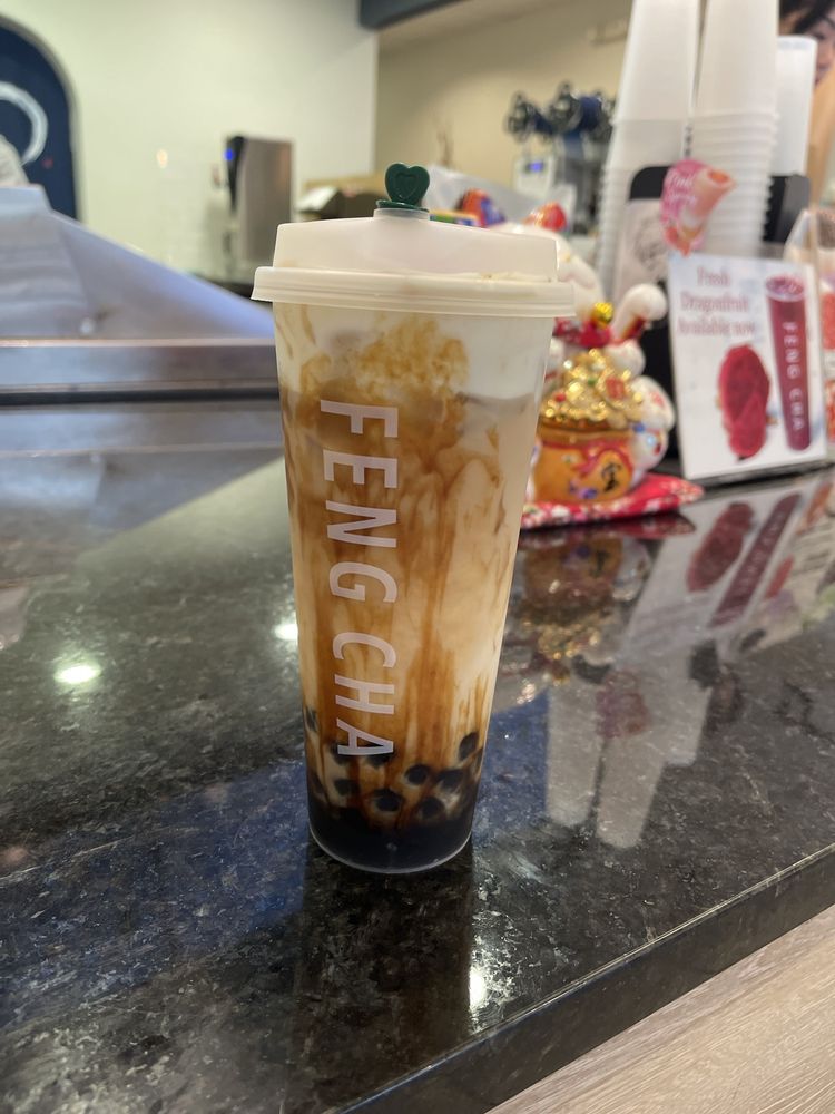 Creme Brulee Dirty Boba