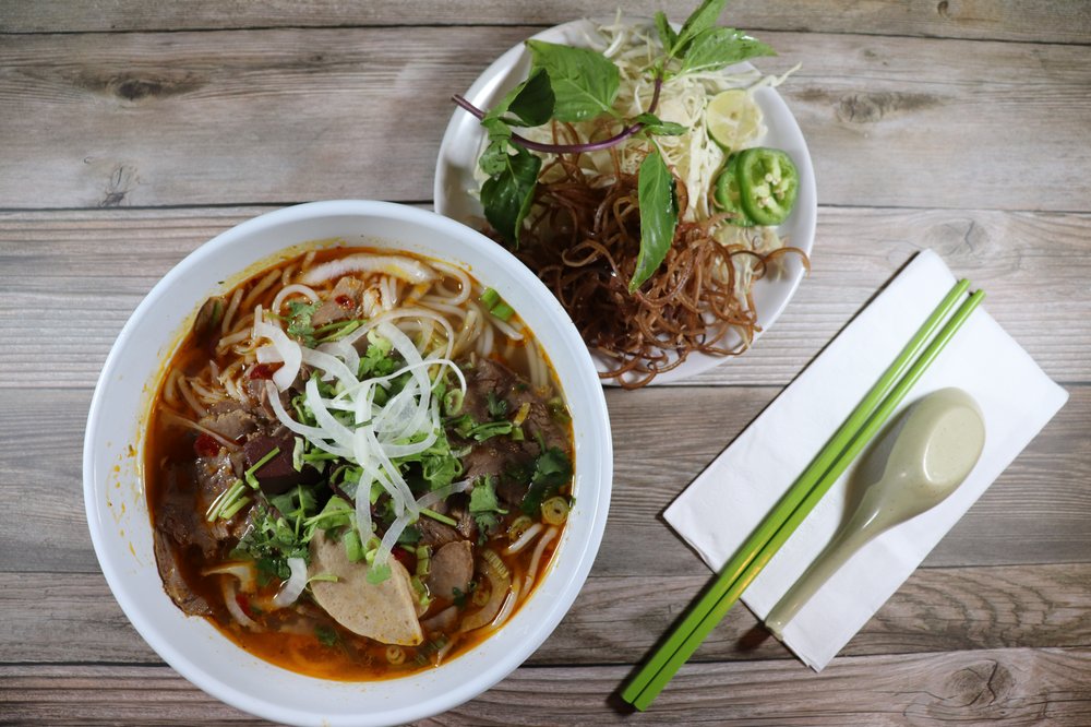Spicy Beef Lemongrass Pho
