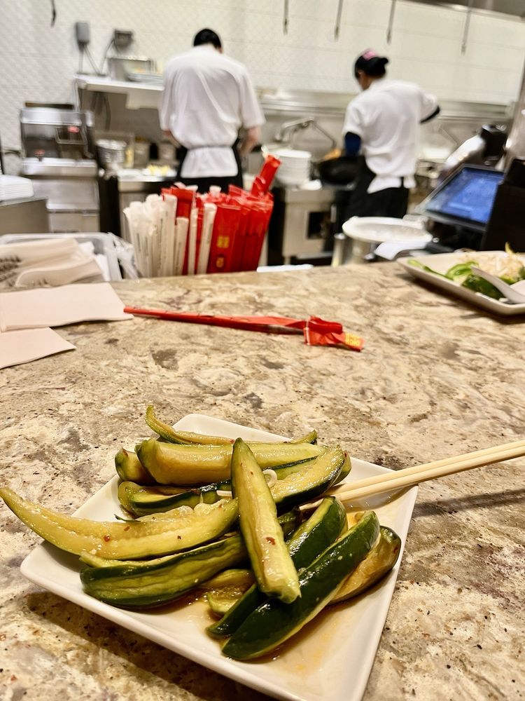 Spicy Garlic Cucumber