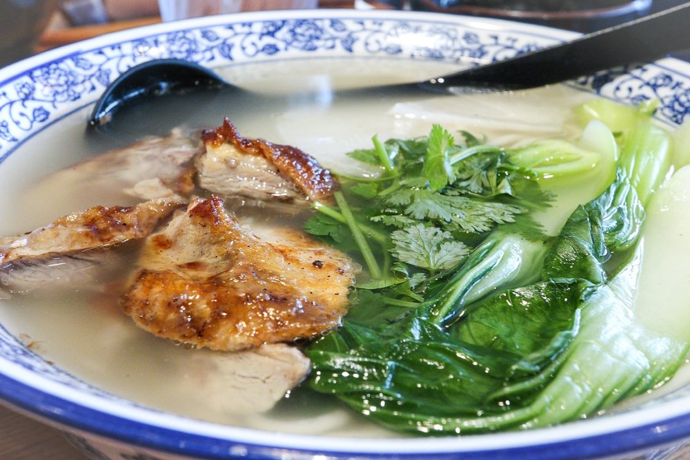 Mixed Vegetable Lanzhou Noodles / 雜菜拉麵