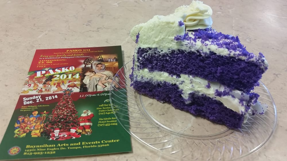 Purple Yam Cake