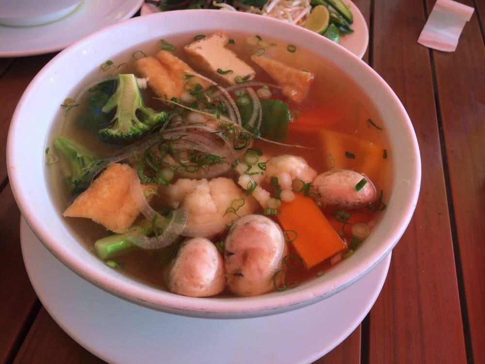 Rice Noodle Seafood Soup