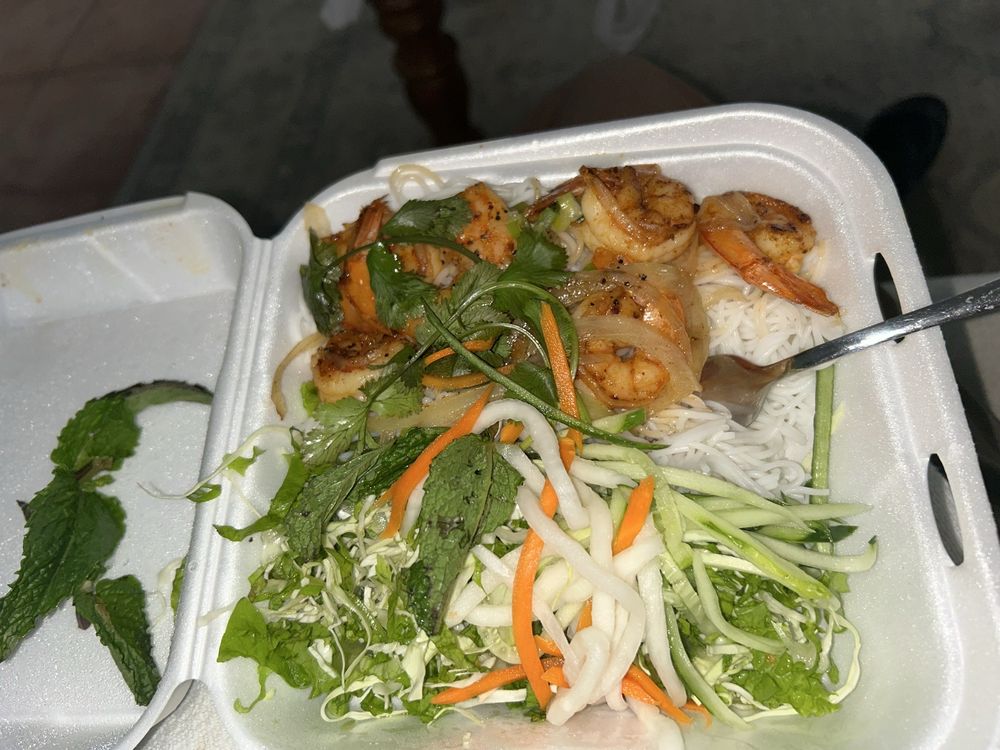 Grilled Shrimp Vermicelli Bowl