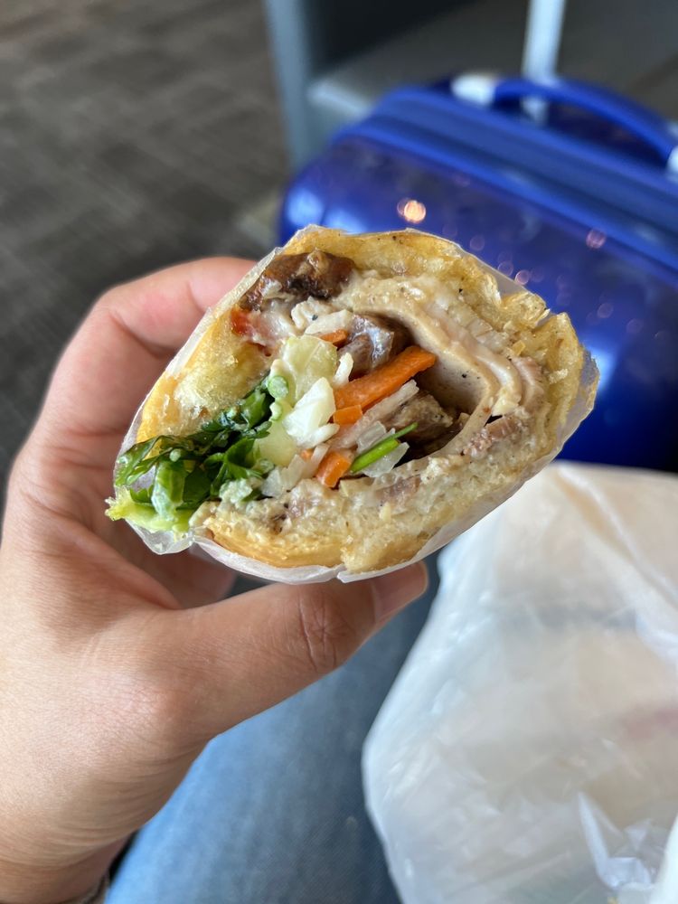 BBQ Bahn Mi Sandwich