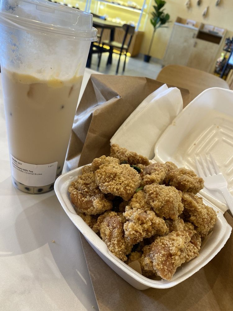 Fried Basil Chicken Chunks