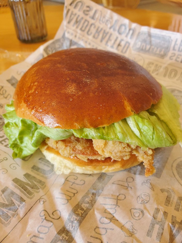 Crispy Shrimp Sandwich