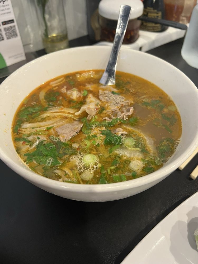 Vietnamese Spicy Beef Noodles