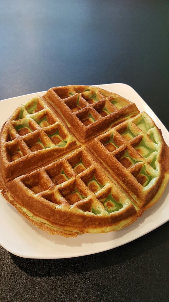 Pandan Waffle Plain