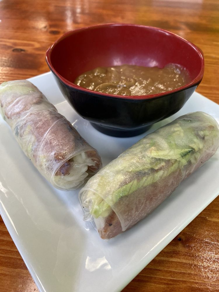 Grilled Pork Sausage Fresh Roll