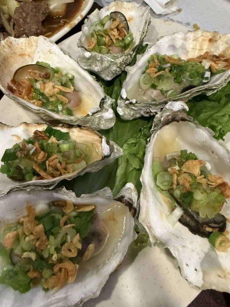 Cheese Baked Oysters