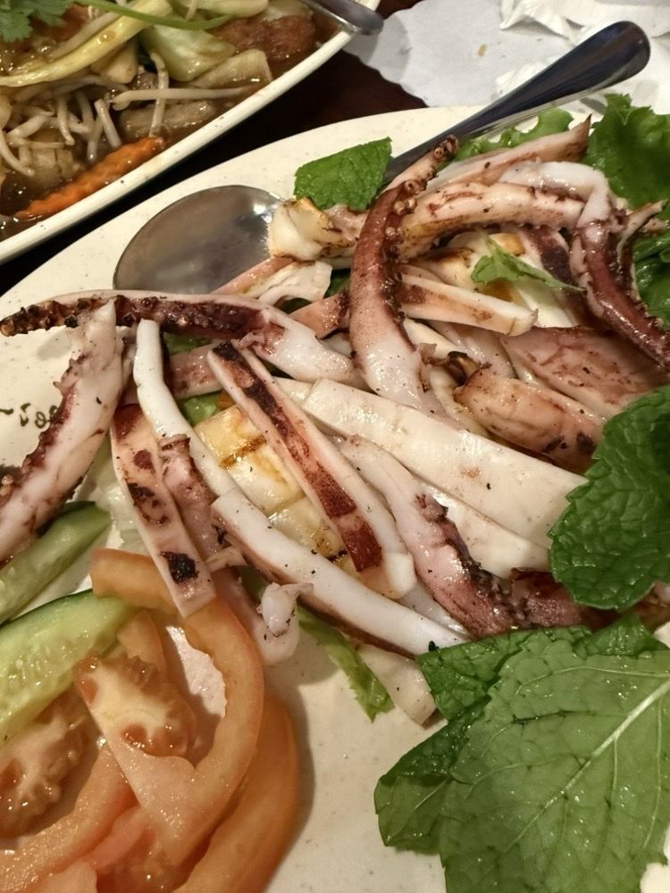 Grilled Squid