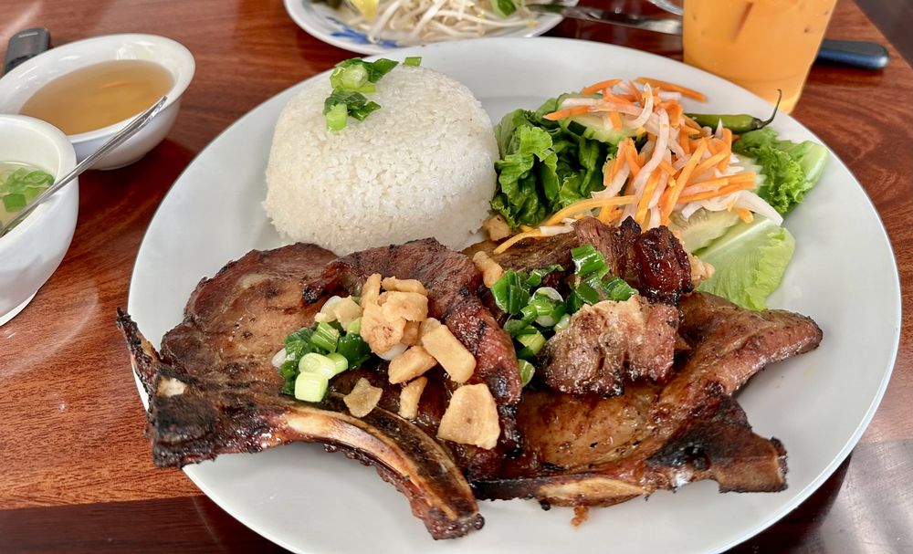 Vietnamese Rice Plate