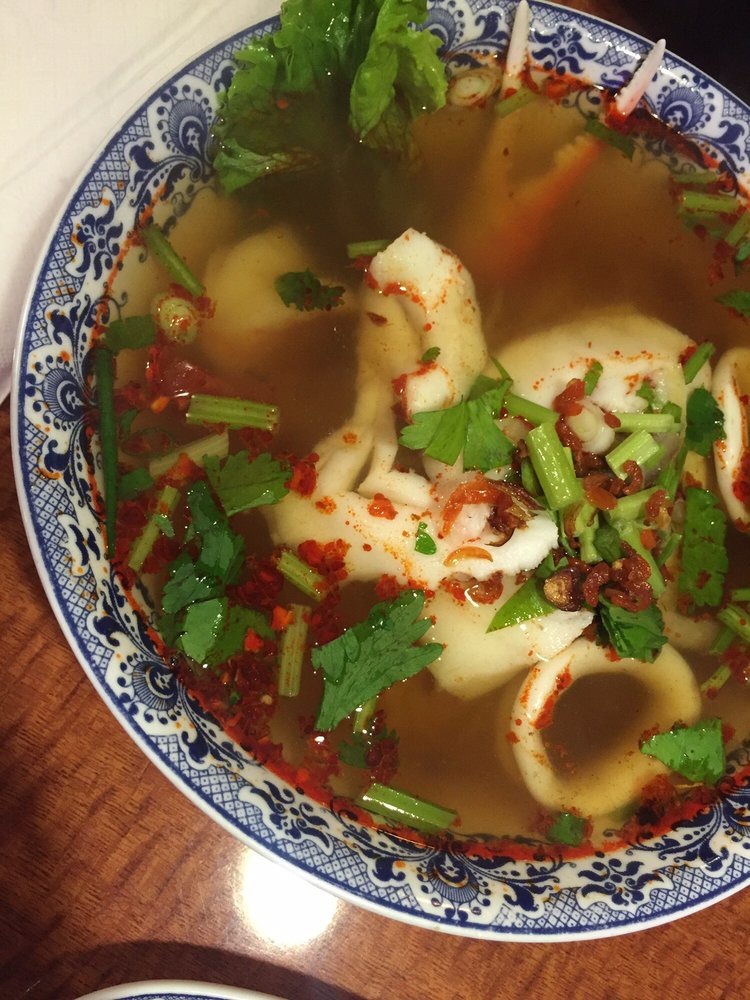 Combination Seafood Noodle Soup