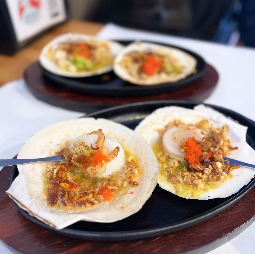 Grilled Buttered King Scallop