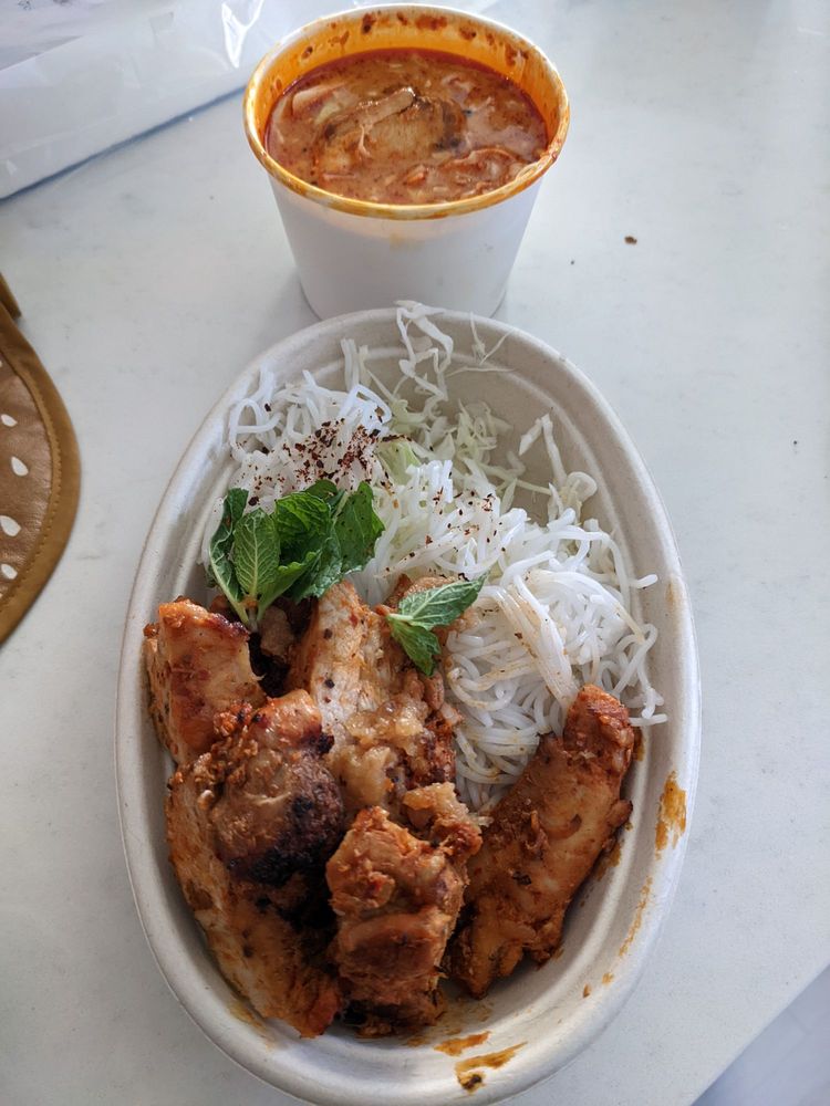 Champa Chicken Curry Noodle Soup