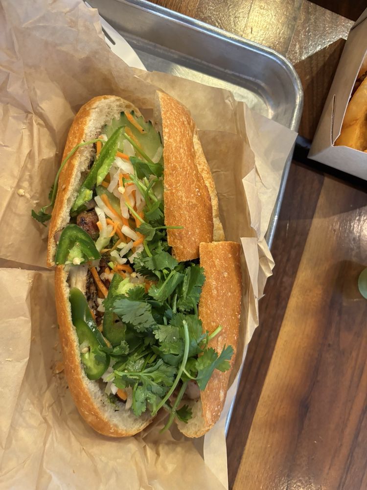 Lemongrass Bahn Mi Sandwich