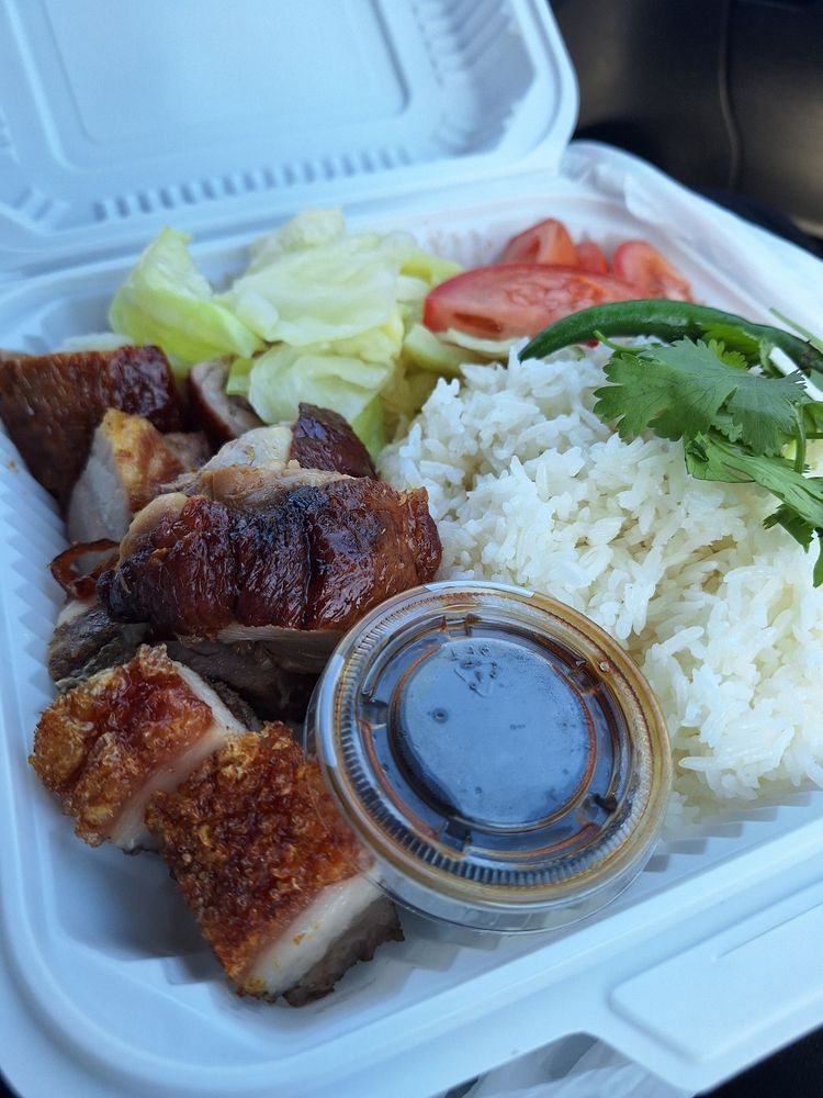 Pork and Rice Plate