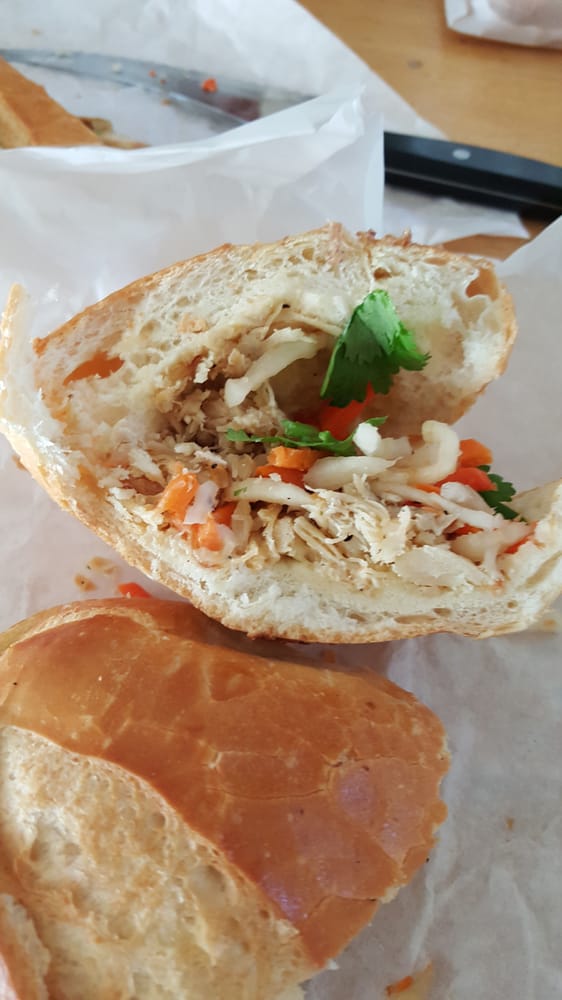 4) Tron Grilled Chicken Banh Mi