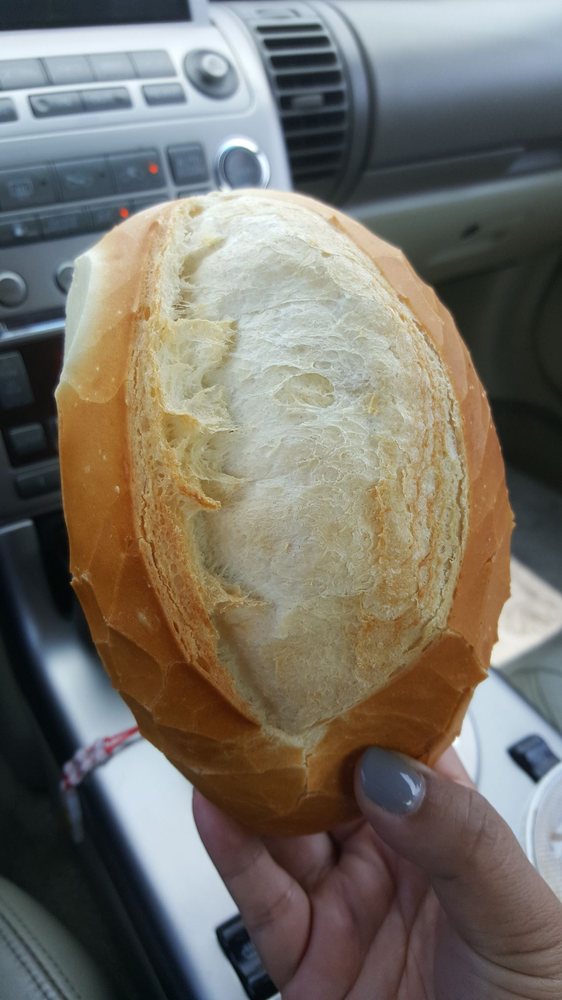 Round Bread Sandwich