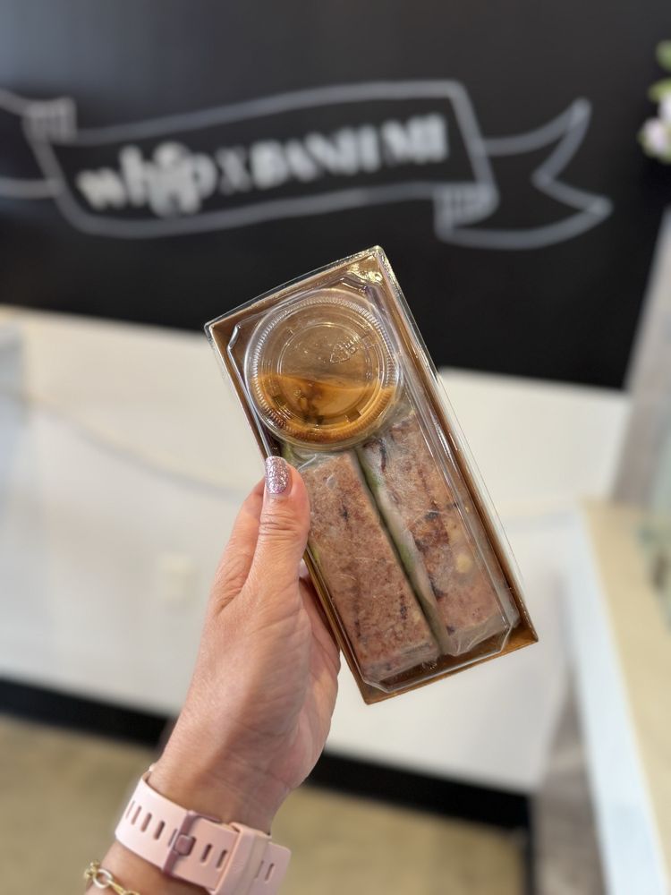 Grilled Pork Spring Rolls