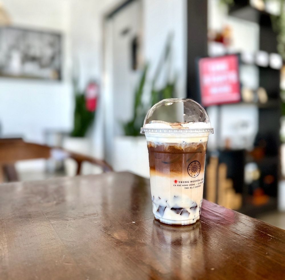 Almond White Coffee W/sea Salt Cream