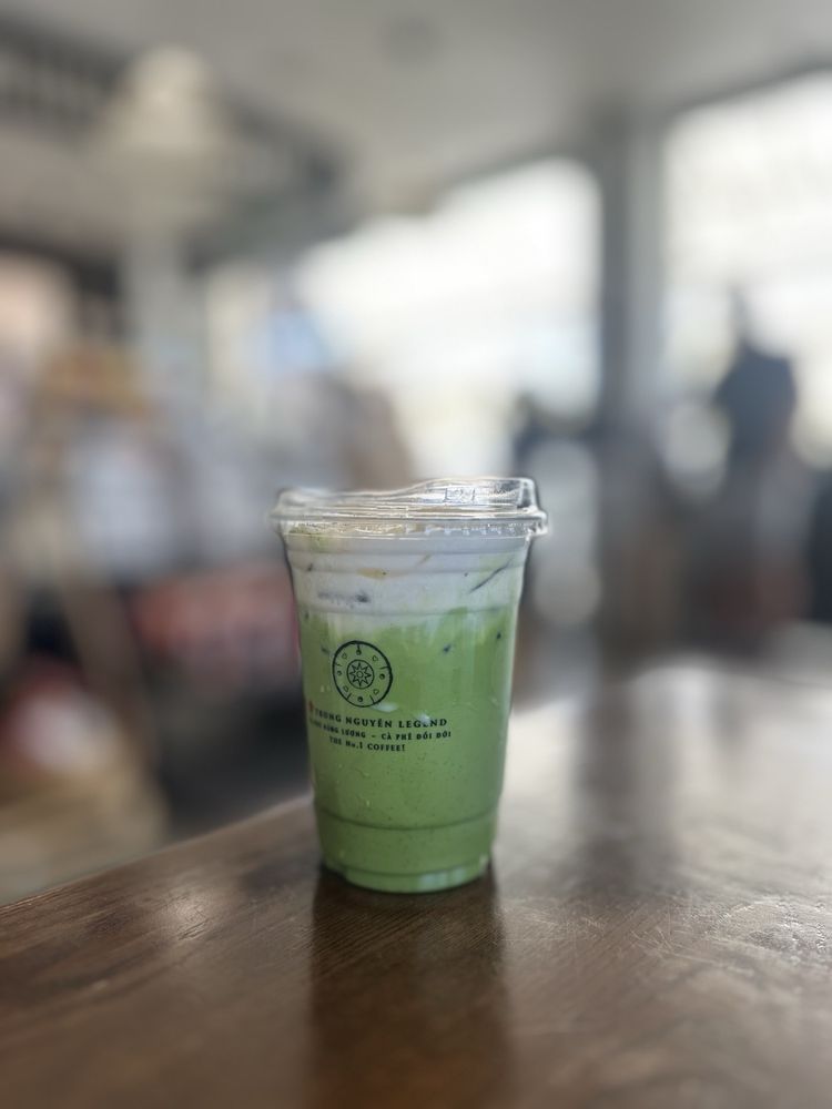 Banana Matcha Latte