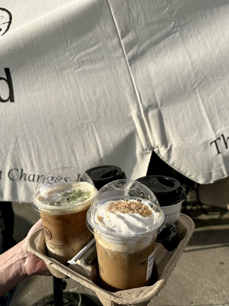 Iced Coconut Cream Coffee