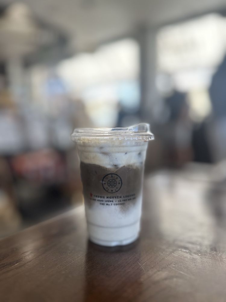 Banana Hojicha Latte