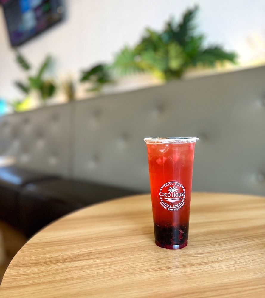 Strawberry Peach Tea