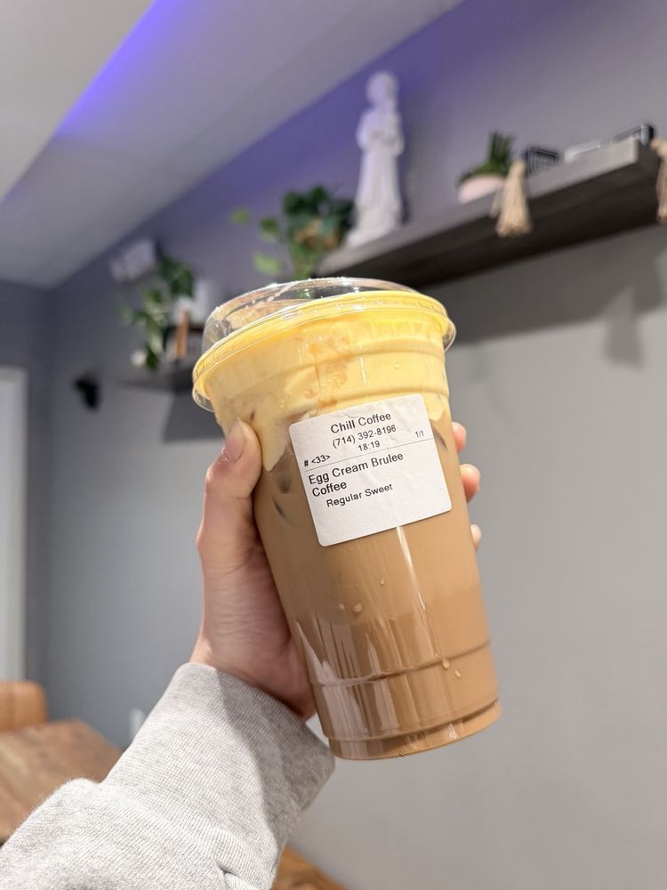 Egg Creme Brulee Coffee