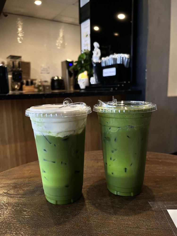 Cream Top Matcha Latte
