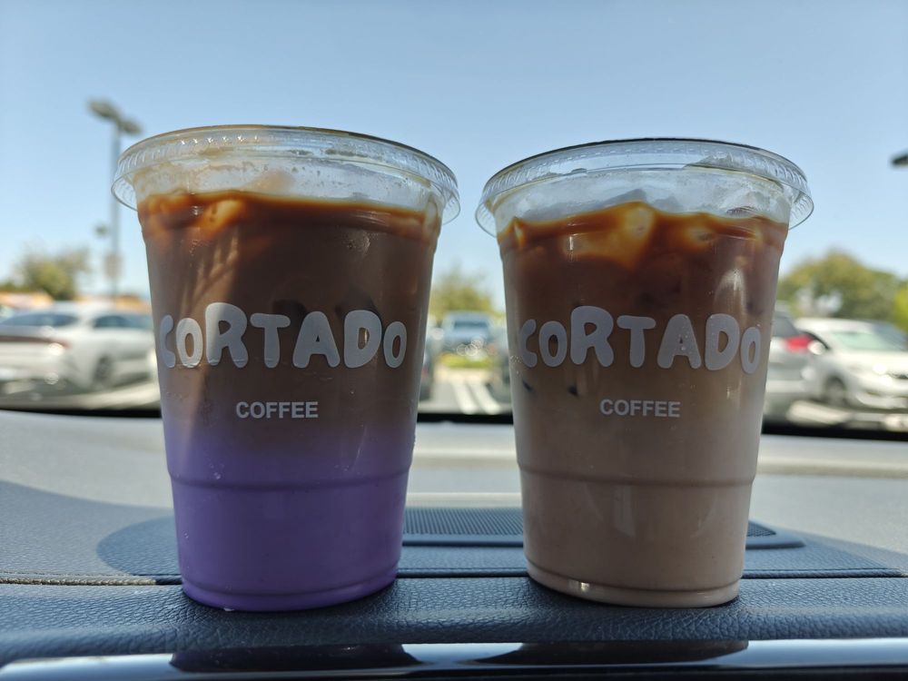 Iced Ube Latte
