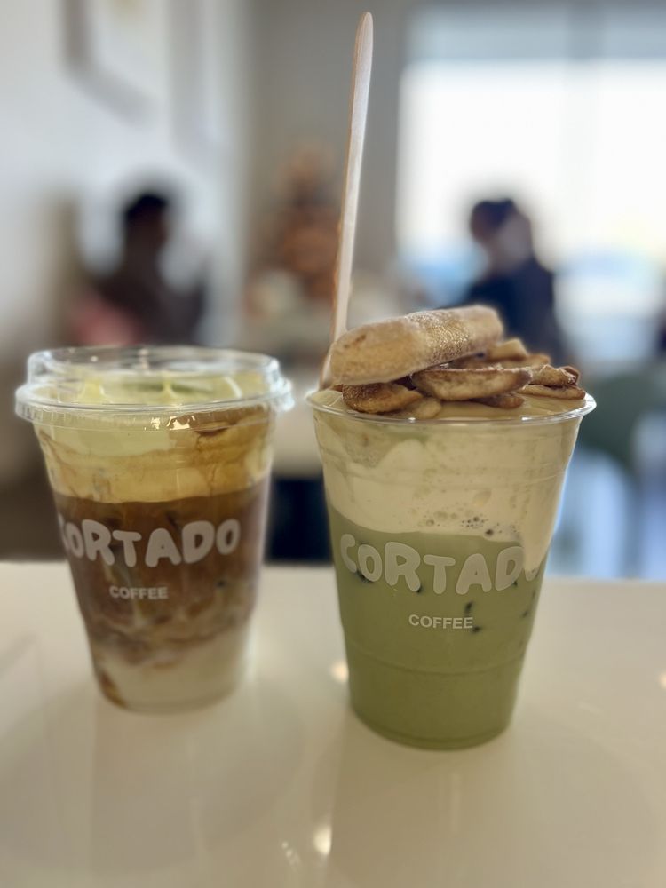 Iced Banana Pudding Latte