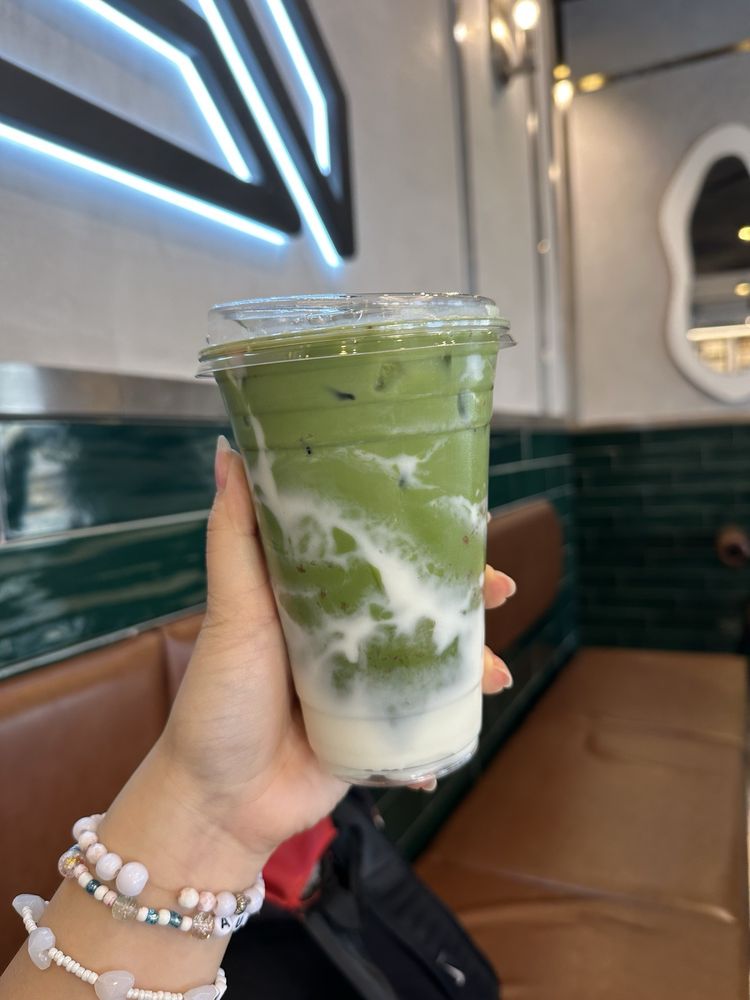 Strawberry Mochi Matcha