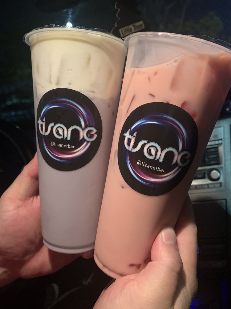 Strawberry Green Milk Tea