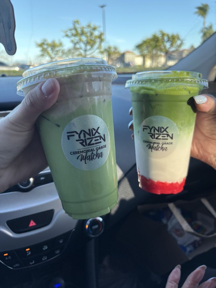 Strawberry Matcha Latte