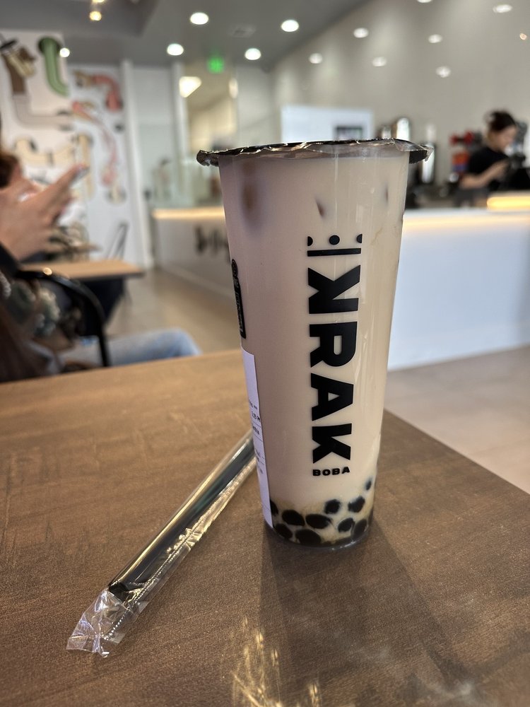 Gorilla Thai Tea W/boba