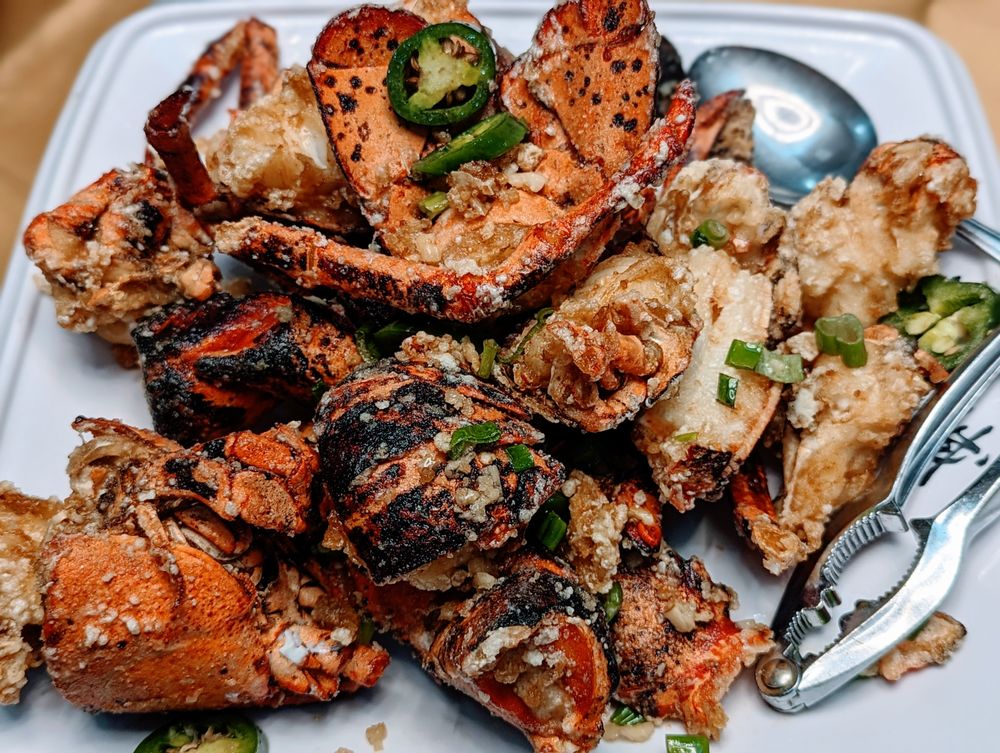 Salt and Pepper Lobster