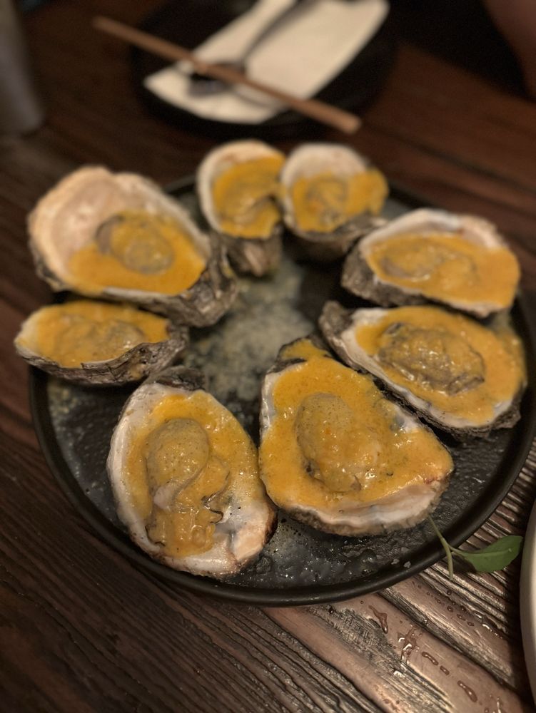 Grilled Oysters