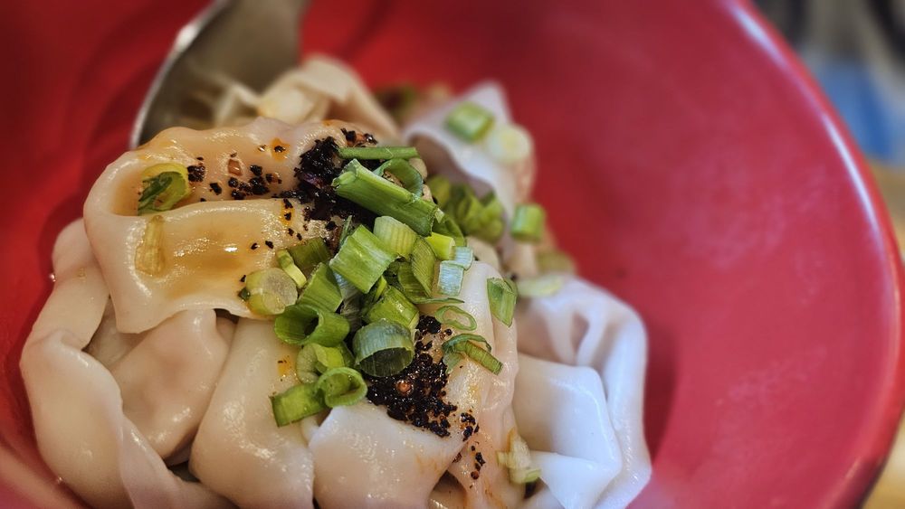 Red Chili Oil Dumplings