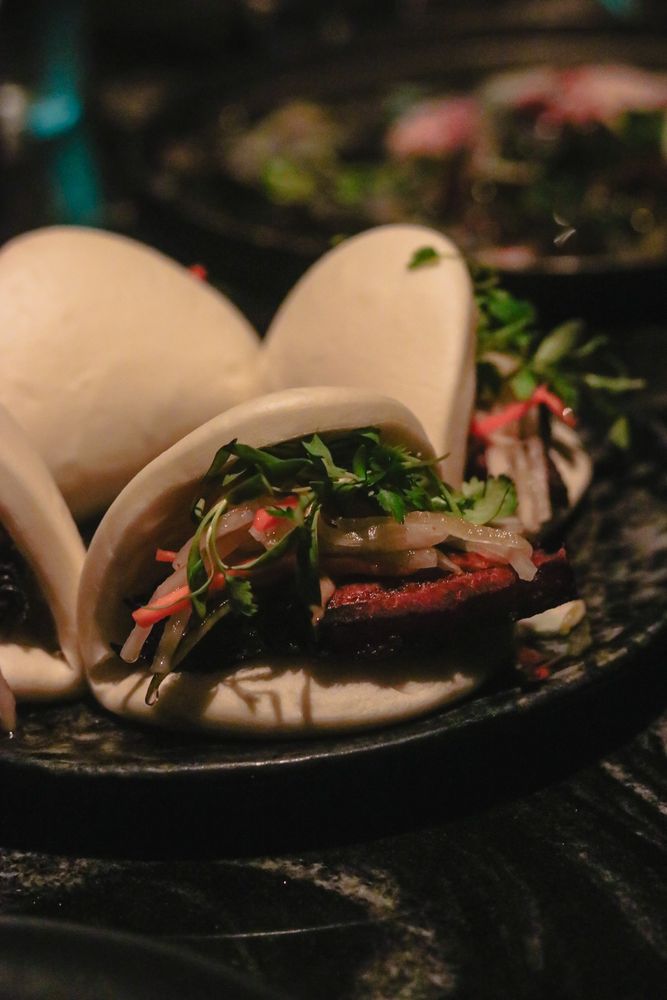 Crispy Pork Cheek Buns