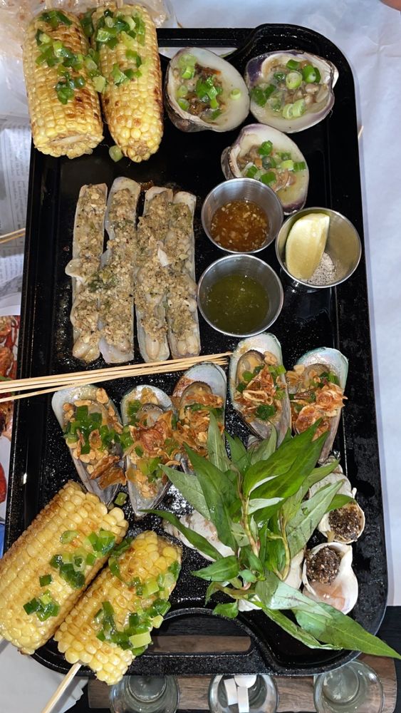 Five Spice Grilled Seafood