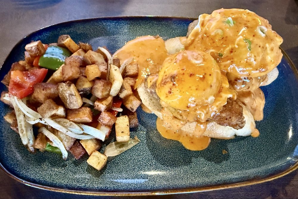 Jidori Chicken Poached Egg Benedict