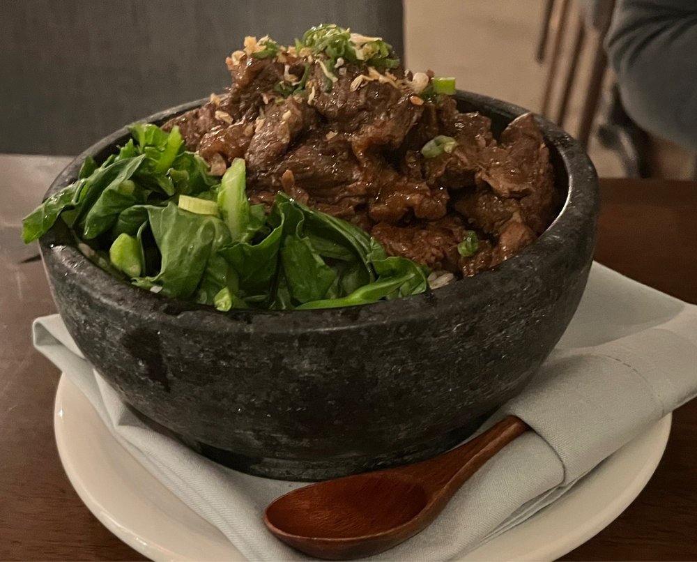 Beef with Ginger Rice Plate