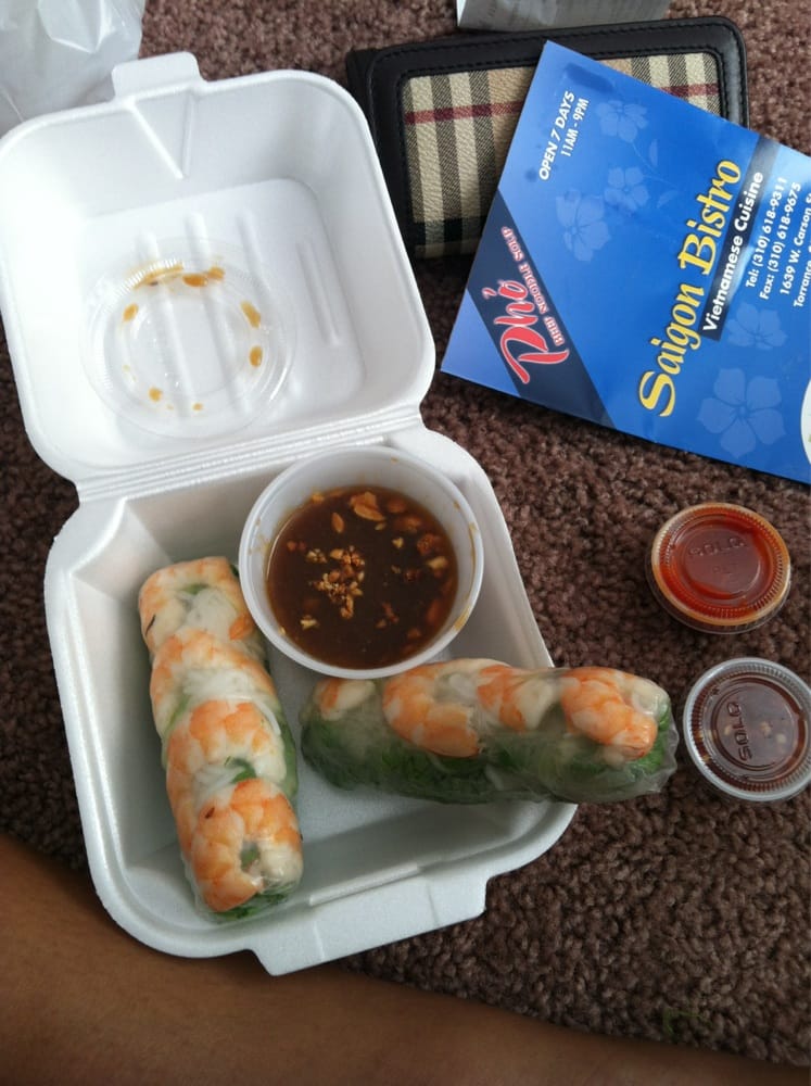 BBQ Shrimp Spring Rolls