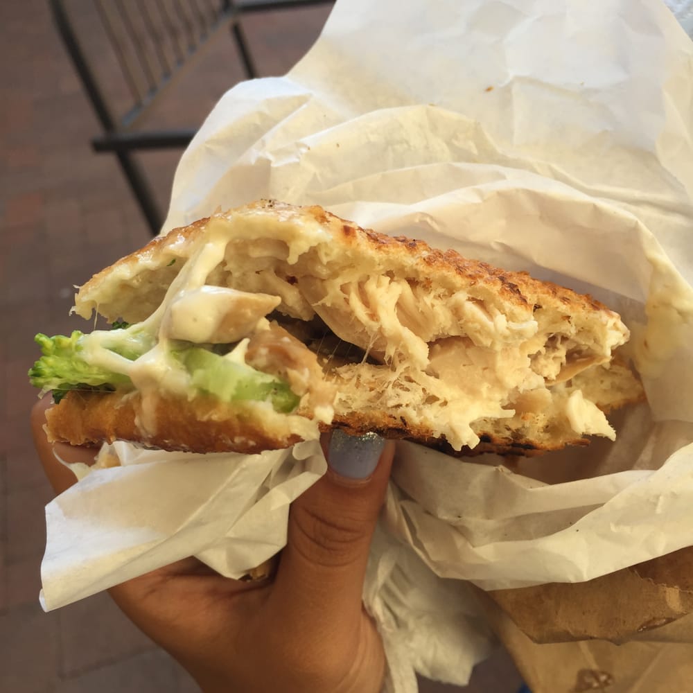 Classic Chicken and Broccoli Sandwich